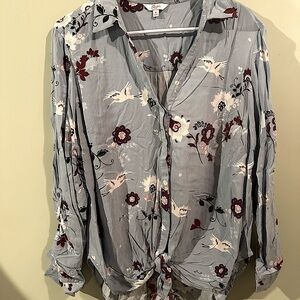 Mid-sleeve top, business casual